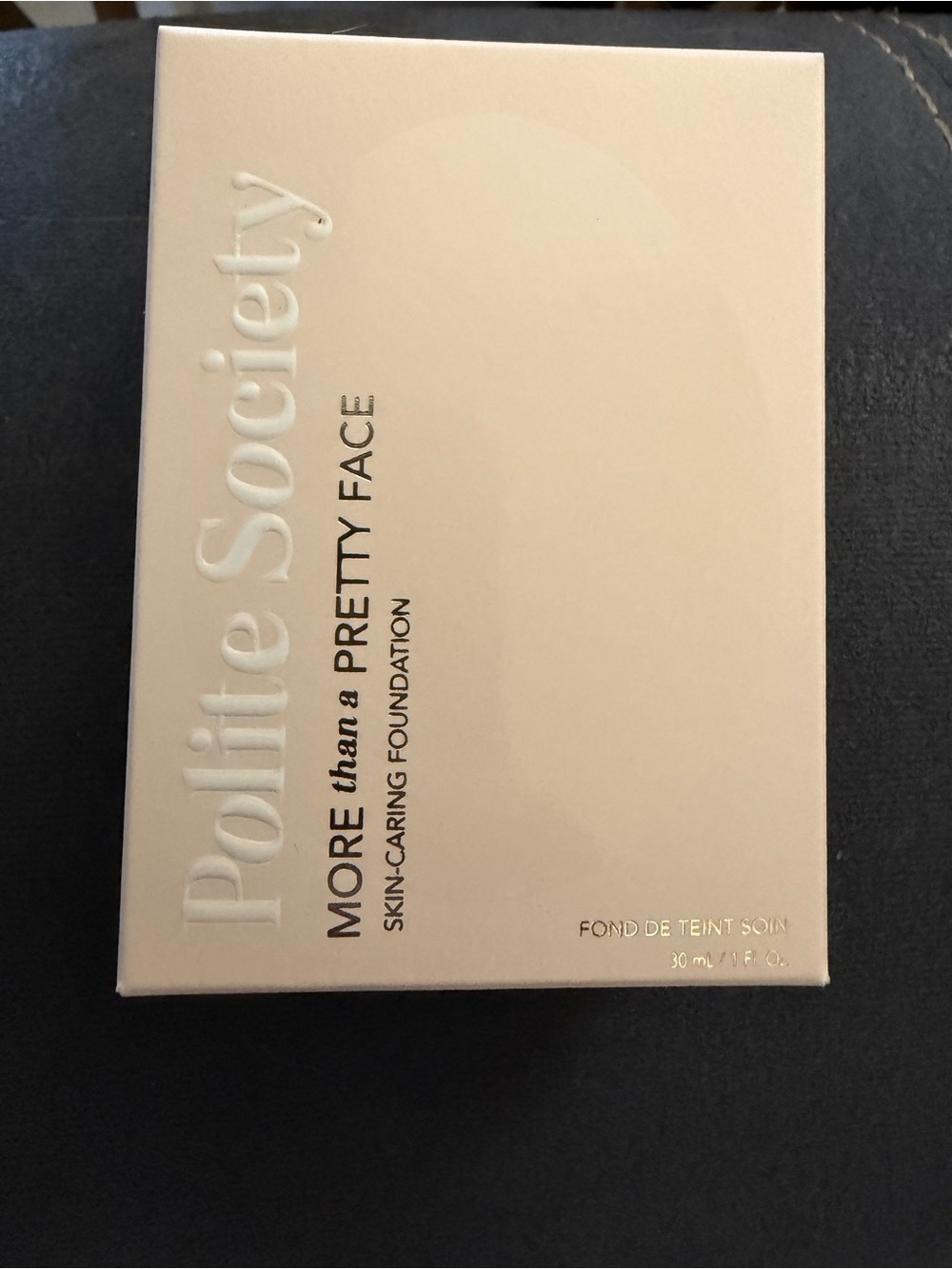 Polite society More Than Pretty Face Skin-Caring Foundation - NWB